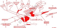 STICKERS (2) dla Honda CBR 1000 RR VICTORY RED 2011