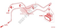 REAR BRAKE HOSE   BRAKE PIPE dla Honda CB 500 F ABS 2015
