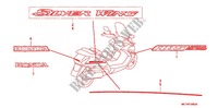 STICKERS (FJS400A/D/FJS600A/D5 8) dla Honda SILVER WING 400 2005