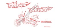 STICKERS (CB250FT/V/X/Y/1) dla Honda CB 250 HORNET 2001