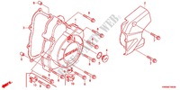 LEFT CRANKCASE COVER   ALTERNATOR (2) dla Honda WAVE DASH 110 R, Electric start, rear brake disk 2014