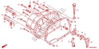 RIGHT CRANKCASE COVER dla Honda WAVE DASH 110 R, Electric start, rear brake disk 2014
