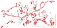 WIRE HARNESS (AFP110MCSE/AFP110MCRE) dla Honda WAVE DASH 110 R, Electric start, rear brake disk 2015