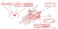 CAUTION LABEL (1) dla Honda CB 1100 ABS 2013