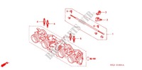 THROTTLE BODY (COMPOSANTS) dla Honda CB 1300 SUPER FOUR 2003