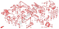 WIRE HARNESS   IGNITION COIL (CB1300F/F1) dla Honda CB 1300 SUPER FOUR TYPE 2 2003