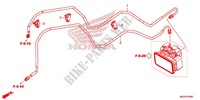 REAR BRAKE HOSE   BRAKE PIPE dla Honda CB 500 F ABS 2013