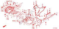 UNDER COWL (CBR125RW'07,'08,'09,'10) dla Honda CBR 125 2007