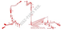 BRAKE PEDAL dla Honda CBR 600 RR SPECIAL BLACK 2008