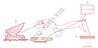 STICKERS (F3V) dla Honda CB 400 SUPER FOUR  VERSION S J 1997