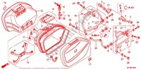 PANNIER GUARD dla Honda CB 1300 SUPER FOUR TOURING 2012