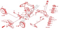 STEERING STEM   HORN (CBX125C) dla Honda CBX125 CUSTOM 1992