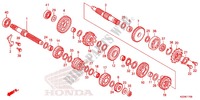 GEARBOX dla Honda CRF 250 L RED 2015