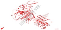 MESH INNER RACK  SG dla Honda CTX 700 N DUAL CLUTCH 2014