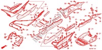 FLOOR PANEL   SIDE SKIRT (FJS600A/D9) dla Honda SILVER WING 600 GT ABS 2012