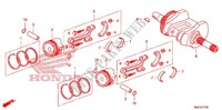 CRANKSHAFT dla Honda SILVER WING 600 ABS 2013