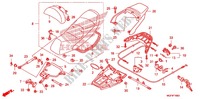 SINGLE SEAT (2) dla Honda SILVER WING 600 ABS 2013