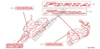 STICKERS dla Honda FORZA 250 Z SPECIAL EDITION 2008