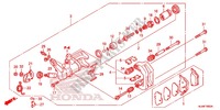 REAR BRAKE CALIPER dla Honda PIONEER 500 M2 CAMO 2016