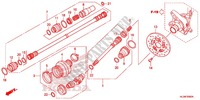 DRIVESHAFT   REAR ARM (2) dla Honda PIONEER 700 M2 2015