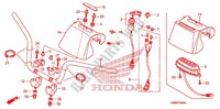 HANDLEBAR dla Honda TRX 250 FOURTRAX RECON Electric Shift 2007
