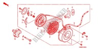 RECOIL STARTER dla Honda TRX 250 FOURTRAX RECON Standard 2006