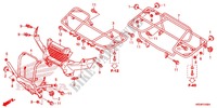 SEAT   CARRIER dla Honda FOURTRAX 420 RANCHER 4X4 DCT PS 2014