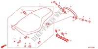 SINGLE SEAT (2) dla Honda VT 400 S J 2012