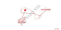 STICKERS (J) dla Honda VT 400 S J 2012