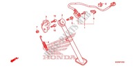 SIDE STAND dla Honda SHADOW VT 750 RS 2010