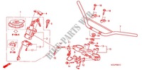 HANDLEBAR   TRIPLE CLAMP   STEERING STEM (XR2503/5/6/7) dla Honda XR 250 2003