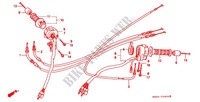 HANDLE SWITCH   LEVER   CABLE   GRIP dla Honda CBR 1000 F 1993
