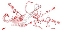 LEVER   SWITCH   CABLE (1) dla Honda CBR 1000 RR ABS RED 2009
