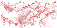 TAILLIGHT (1) dla Honda CBR 1000 RR ABS RED 2009