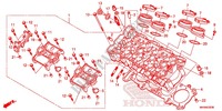 CYLINDER HEAD COVER dla Honda CBR 1000 RR CABS RED 2015
