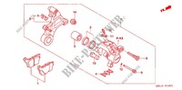 REAR BRAKE CALIPER (CBR1000RR'06,'07) dla Honda CBR 1000 RR 2006