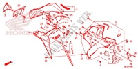 LOWER COWL (D.) dla Honda CBR 600 RR RED 2012