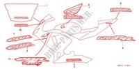 STICKERS (2) dla Honda CBR 600 RR 2003