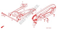 REAR ARM   CHAIN CASE dla Honda CG 125 2000