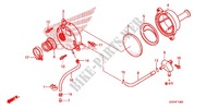 FRONT COVER   AIR CLEANER dla Honda CRF 70 2008