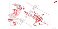 REAR BRAKE CALIPER dla Honda GROM 125 2014