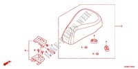 SINGLE SEAT (2) dla Honda BENLY 50 YUSEI 2012
