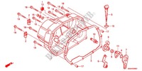 RIGHT CRANKCASE COVER dla Honda SUPER CUB 50 2012