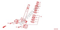 STEERING STEM dla Honda SUPER CUB 50 2012