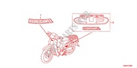 STICKERS dla Honda SUPER CUB 50 -XJ- 2012
