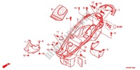 BODY COVER   LUGGAGE BOX   LUGGAGE CARRIER dla Honda FAZE 250 2011