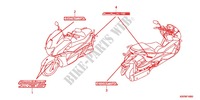 STICKERS dla Honda FAZE 250 2011