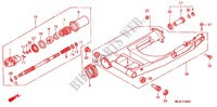 SWINGARM   CHAIN CASE dla Honda ST 1100 ABS II 2000