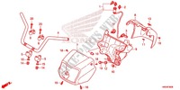 HANDLEBAR dla Honda FOURTRAX 500 FOREMAN 4X4 Electric Shift 2012