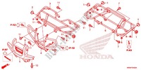 SEAT   CARRIER dla Honda FOURTRAX 500 FOREMAN 4X4 Electric Shift 2012
